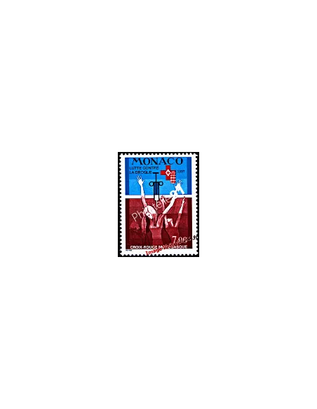 Timbres de MONACO n° 2106 - Croix-Rouge monégasque