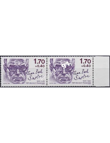 Variété sur timbre n° 2357b, collection timbres France
