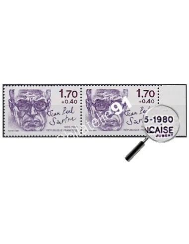 Variété sur timbre n° 2357b, collection timbres France