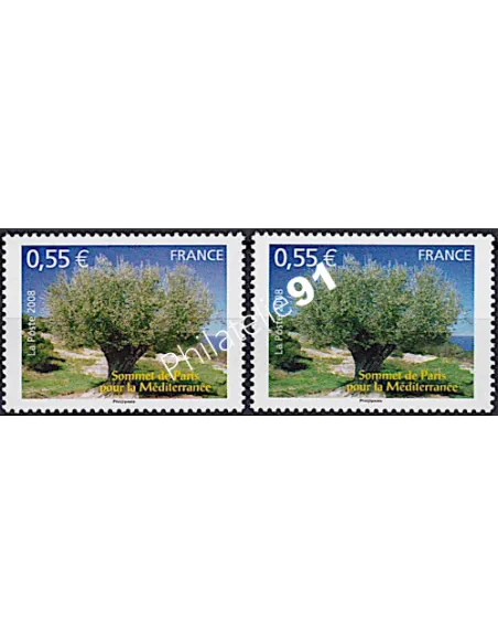 Variété sur timbre n° 4259, collection timbres France