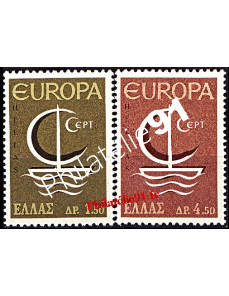GRECE - n°  897 à 898 - EUROPA 1966