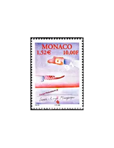 Timbre neuf de Monaco n° 2256 - Thématique : croix rouge.