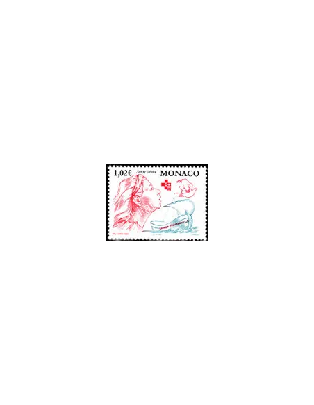 Timbre de Monaco n° 2354 - Thématique : Croix Rouge - Sainte Dévote