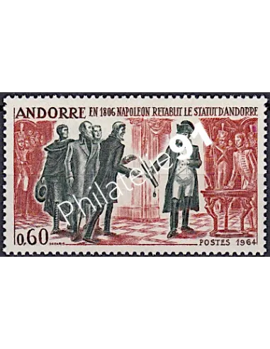 Andorre Français, n° 168, collection timbres Andorre
