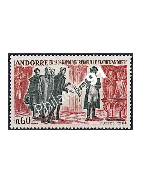 Andorre Français, n° 168, collection timbres Andorre