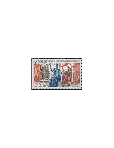 Andorre Français, n° 170, collection timbres Andorre