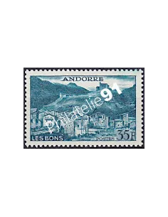 Timbre n° 150A, collection Timbre Andorre Français
