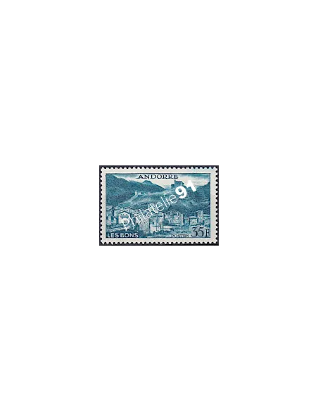 Timbre n° 150A, collection Timbre Andorre Français