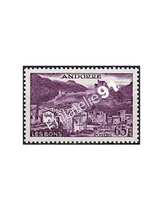 Timbre n° 152A, collection Timbre Andorre Français