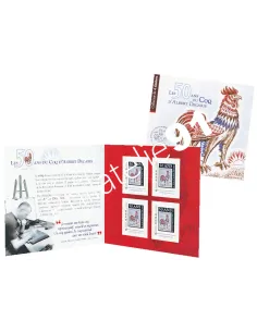 Timbres Collectors, COL 182, Coq decaris, collection timbres France