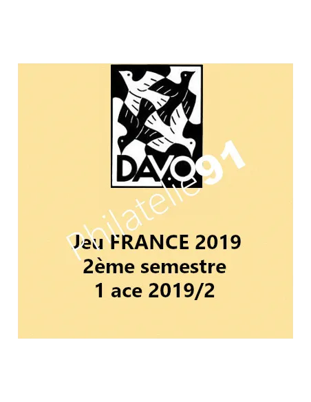 DAVO FRANCE 2019,Matériel philatélique