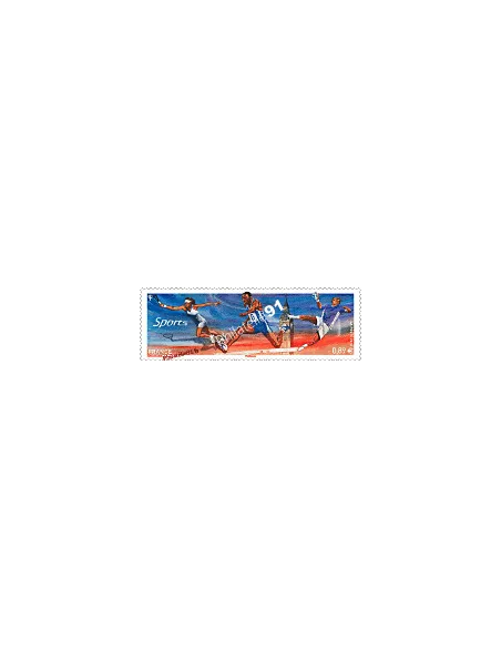 timbre de France n° 4673 - Sports. Sportifs et Big Ben