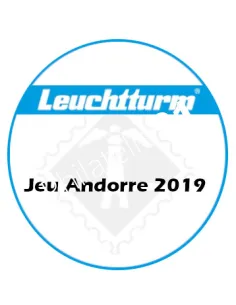 LEUCHTTURM Andorre poste française 2019, matériel philatélique