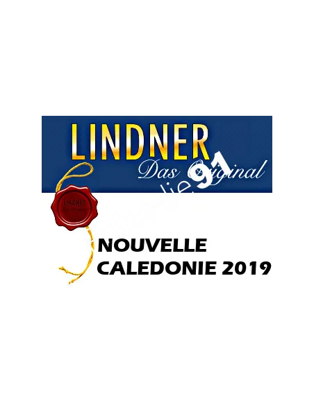 LINDNER NOUVELLE-CALÉDONIE 2019, matériel philatélique