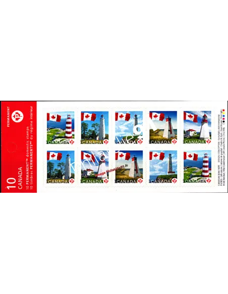Timbres du Canada - Carnet
