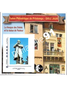 blocs CNEP n° 83, Salon Philatélique de Printemps, Dole 2020, timbres France