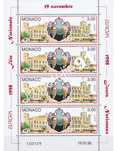 n°  2153 en Feuille, collection timbres Monaco