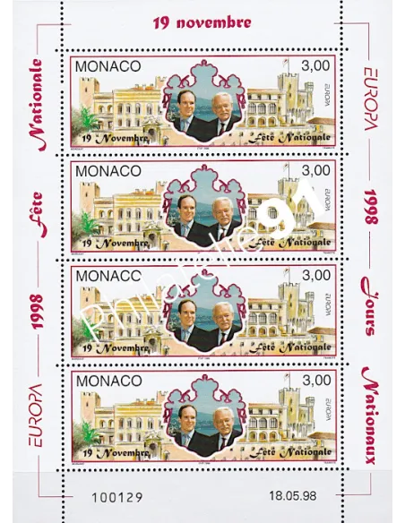 n°  2153 en Feuille, collection timbres Monaco