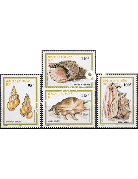 WALLIS ET FUTUNA PA n° 209 à 212, collection timbres Dom-Tom