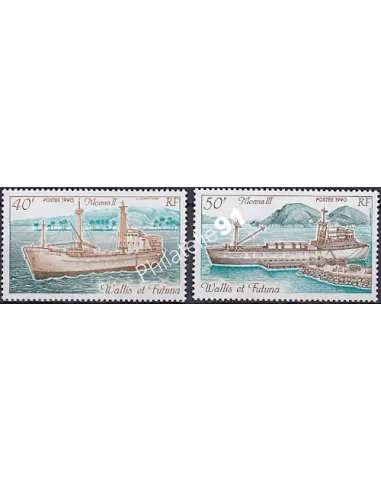 WALLIS ET FUTUNA,n° 400 à 401, collection timbres Dom-Tom