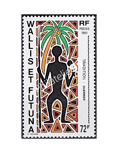 WALLIS ET FUTUNA,n° 406, collection timbres Dom-Tom