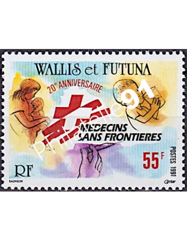 WALLIS ET FUTUNA,n° 407, collection timbres Dom-Tom