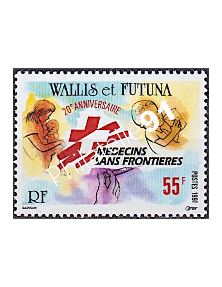 WALLIS ET FUTUNA,n° 407, collection timbres Dom-Tom