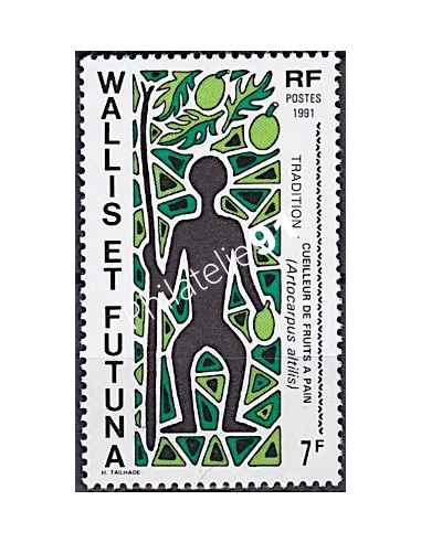 WALLIS ET FUTUNA,n° 416, collection timbres Dom-Tom