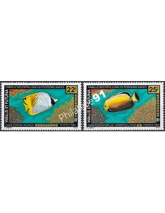 WALLIS ET FUTUNA,n° 437 à 438, collection timbres Dom-Tom