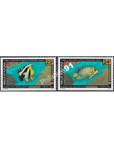 WALLIS ET FUTUNA,n° 439 à 440, collection timbres Dom-Tom