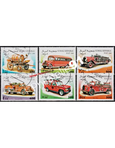 SOMALIE - Série complète année 1999 - Pompiers