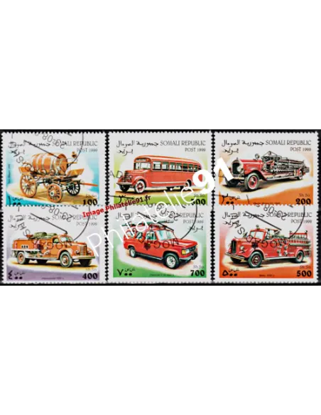 SOMALIE - Série complète année 1999 - Pompiers