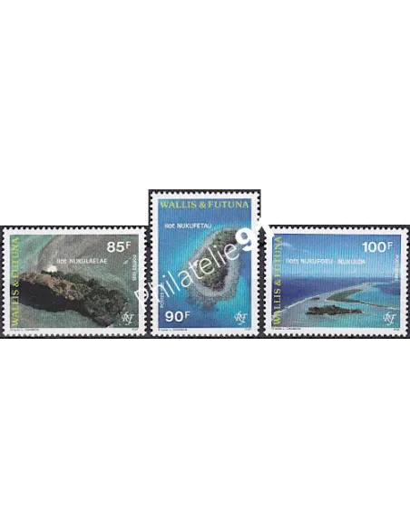 WALLIS ET FUTUNA,n° 473 à 475, collection timbres Dom-Tom