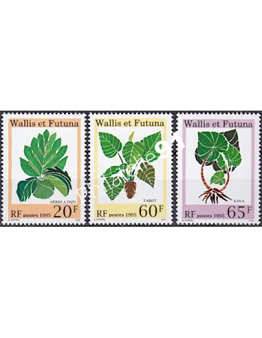 WALLIS ET FUTUNA,n° 480 à 482, collection timbres Dom-Tom