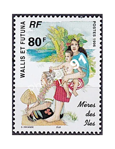 WALLIS ET FUTUNA,n° 485, collection timbres Dom-Tom