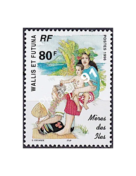WALLIS ET FUTUNA,n° 485, collection timbres Dom-Tom
