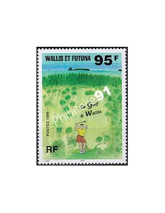 WALLIS ET FUTUNA,n° 486, collection timbres Dom-Tom
