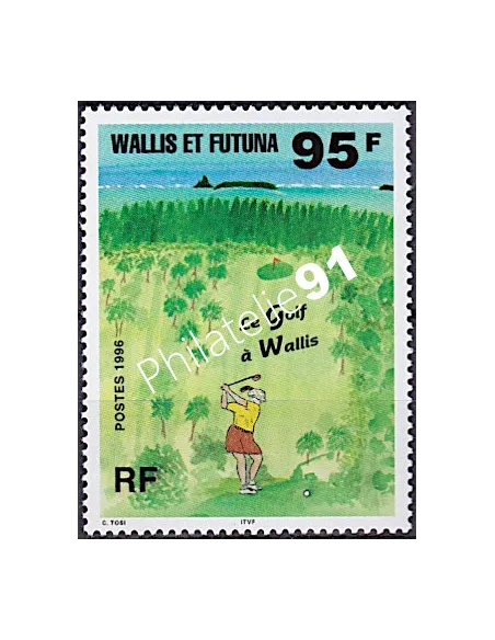 WALLIS ET FUTUNA,n° 486, collection timbres Dom-Tom