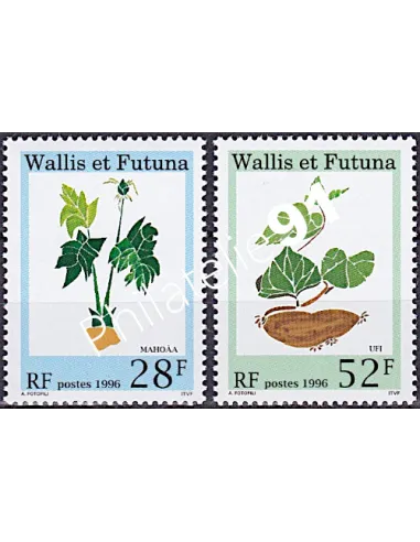 WALLIS ET FUTUNA,n° 487 à 488, collection timbres Dom-Tom