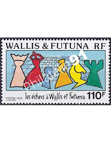 WALLIS ET FUTUNA,n° 492, collection timbres Dom-Tom