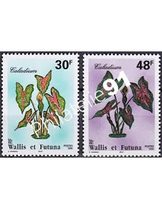 WALLIS ET FUTUNA,n° 493 à 494, collection timbres Dom-Tom