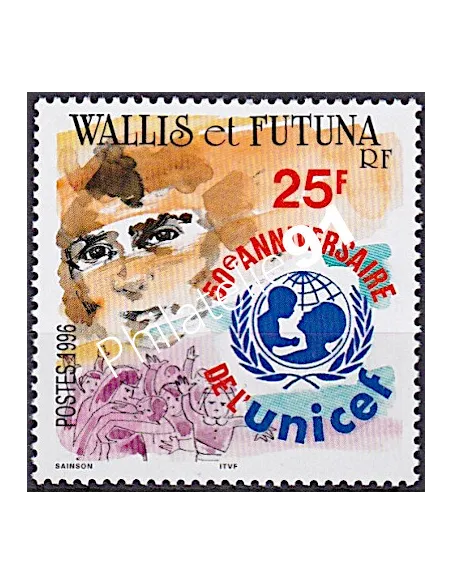 WALLIS ET FUTUNA,n° 496, collection timbres Dom-Tom