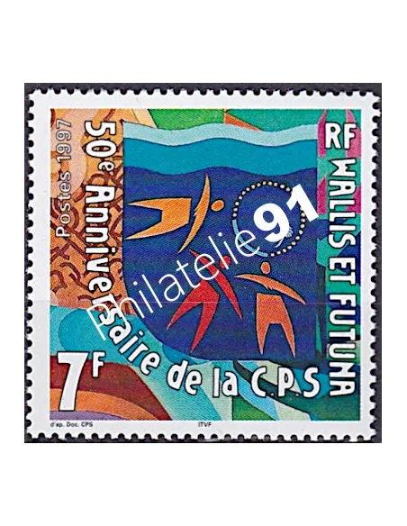 WALLIS ET FUTUNA,n° 497, collection timbres Dom-Tom