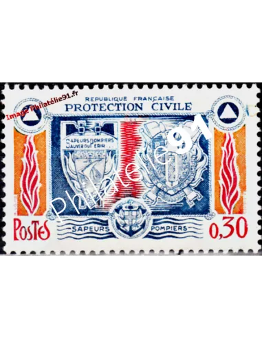 n° 1404 - Protection civile (sapeurs-pompiers) - FRANCE