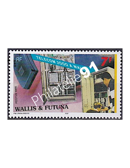 WALLIS ET FUTUNA,n° 517, collection timbres Dom-Tom