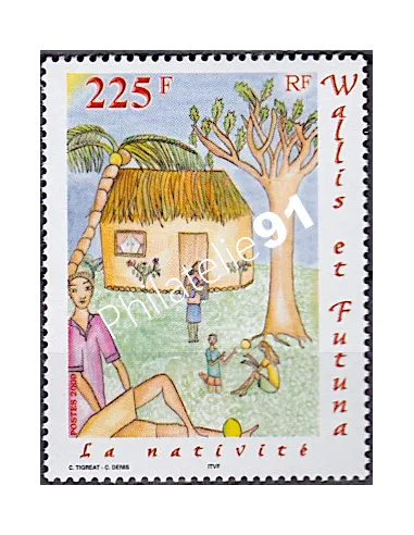 WALLIS ET FUTUNA,n° 547, collection timbres Dom-Tom