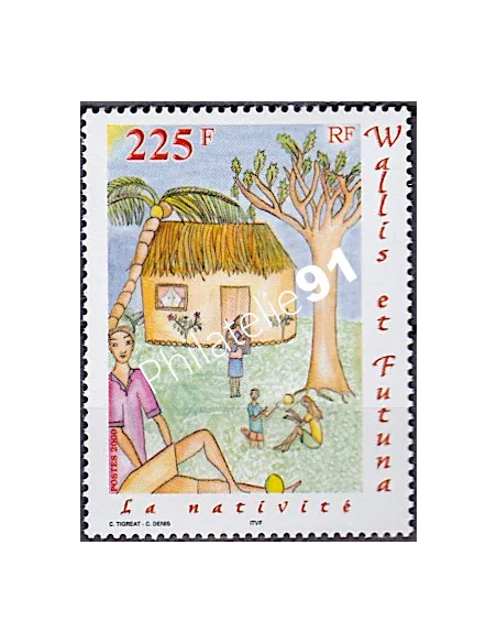 WALLIS ET FUTUNA,n° 547, collection timbres Dom-Tom