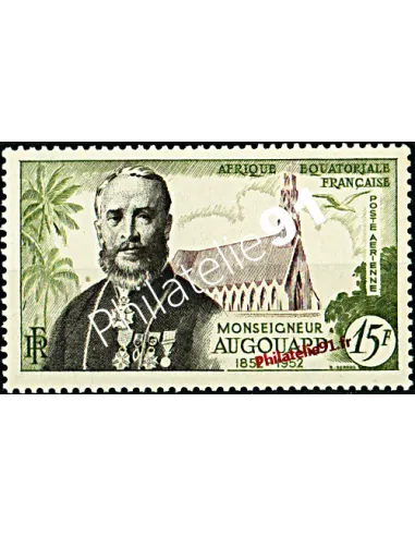 AEF - PA n° 56 - Mgr. Augouard et cathédrale Sainte-Anne