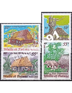 WALLIS ET FUTUNA,n° 571 à 574, collection timbres Dom-Tom