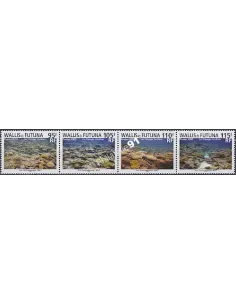 WALLIS ET FUTUNA,n° 597 à 600, collection timbres Dom-Tom